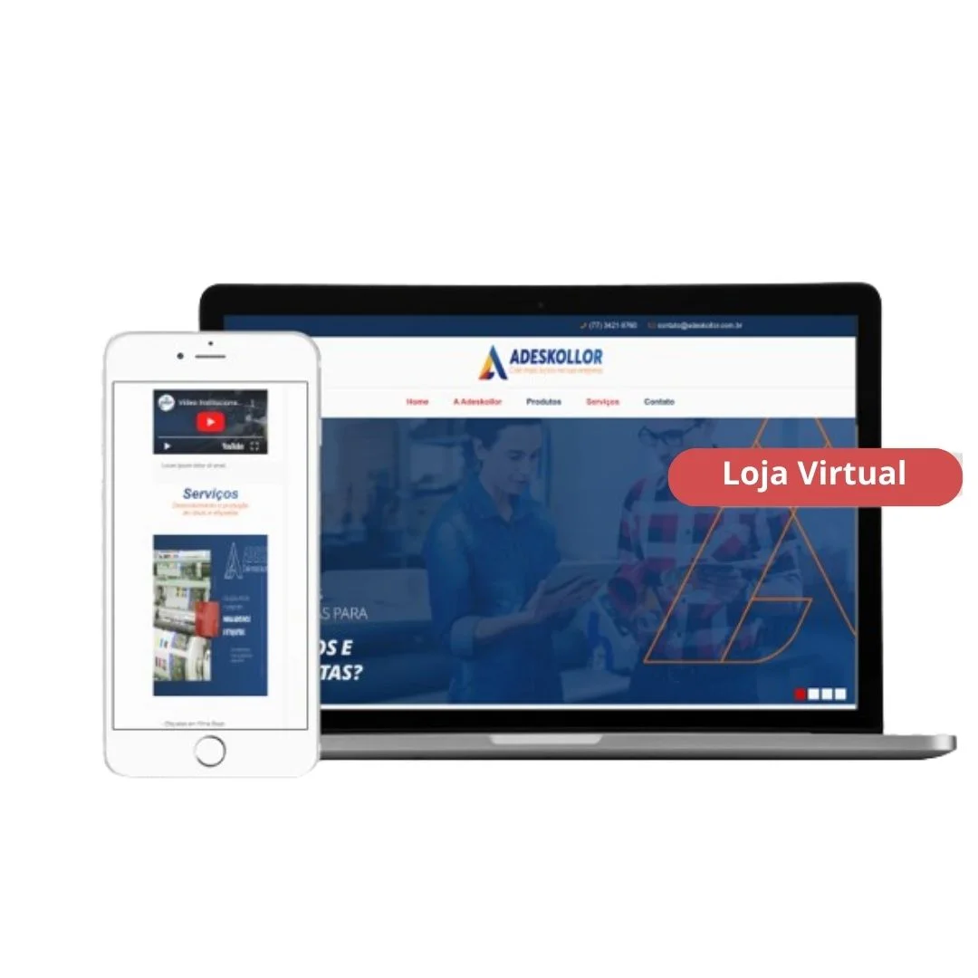 Criamos o site de sua empresa