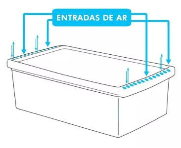 Conjunto Caixa De Sapato Leve 6 E Pague 5 Ordene Cor Cristal Liso