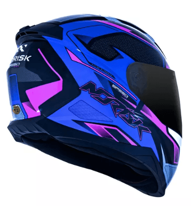 Capacete Norisk Ff802 Razor Diversos Gráficos Em Tamanho Do Capacete 62 Desenho Monocolor Matte Black