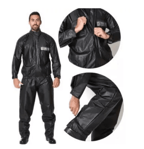 Capa Roupa Chuva Conjunto Jaqueta Calça Motoqueiro Reforçada