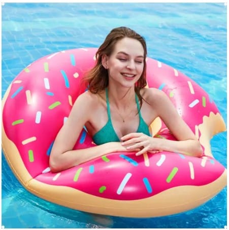 Boia Donuts Rosquinha Piscina Inflável Criança Adulto Grande