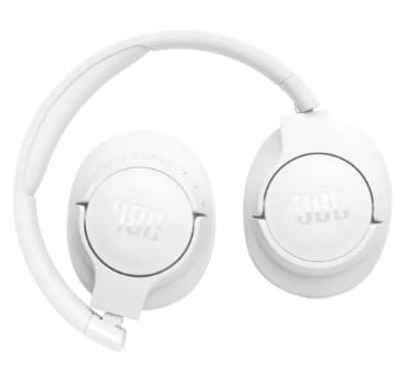 Fone De Ouvido Bluetooth Tune 720BT Branco Dobrável JBL