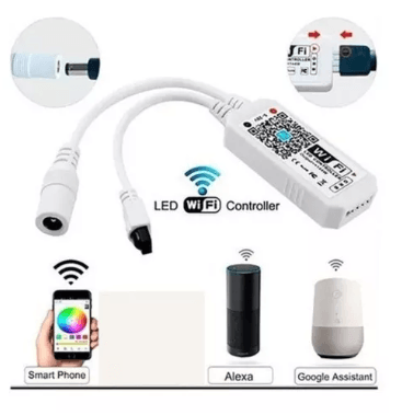 Fita Led 10m Smart Wi-fi Rgb Inteligente Alexa Google Cor Da Luz /ip65 Tensão De Operação 12v Voltagem 110v/220v