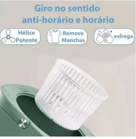 Mini Máquina De Lavar Dobrável Portátil Lavadora Excluir dos favoritos 5.0 Avaliação 5.0 de 5. 2 opiniões. (2)