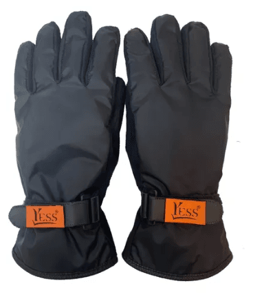 Luva Para Motoqueiro 100% Impermeável – Frio Moto Motoqueiro Cor Preta Tamanho Gg