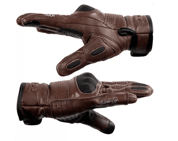 Luva Motociclista Couro Texx Liberty Custom Motoqueiro