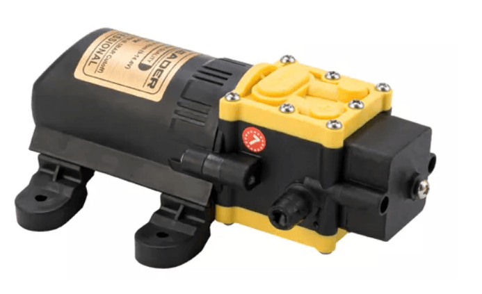 Bomba D’agua Solar Dc Alta Pressão 12v 48w 90 Psi Singleader