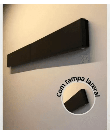 Varal Retrátil De Parede Mágico Pratico 69 Cm 4 Varetas
