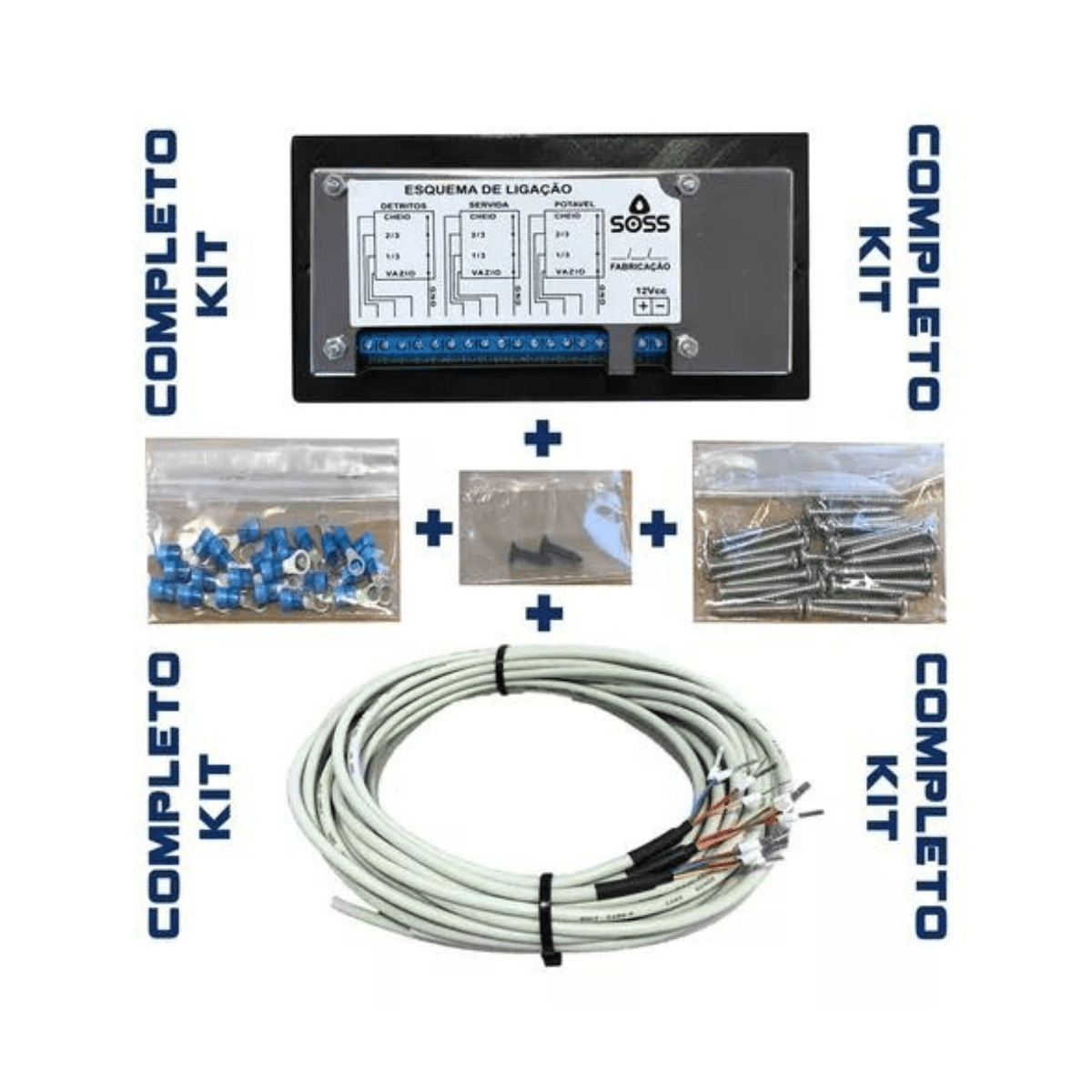 Medidor De Nível Dos Tanques 12V 24V Motorhome