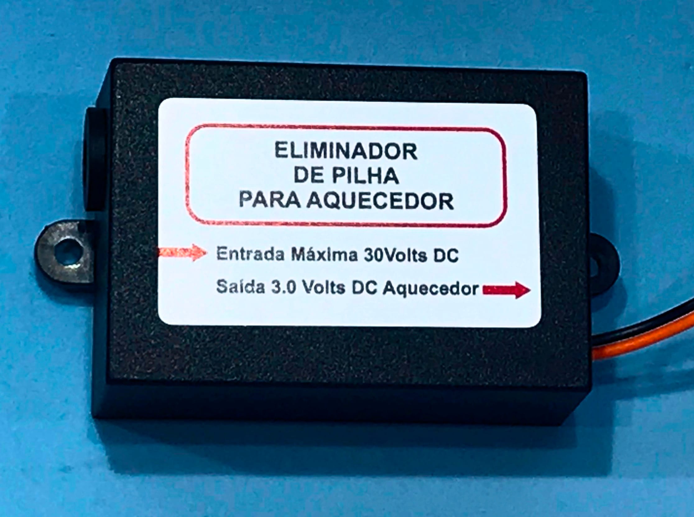 Eliminador de pilhas para aquecedor de passagem