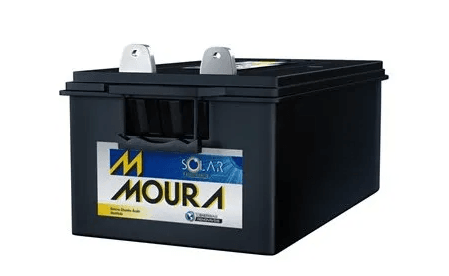 Bateria Estacionária Moura Solar 12MS234 (220Ah)