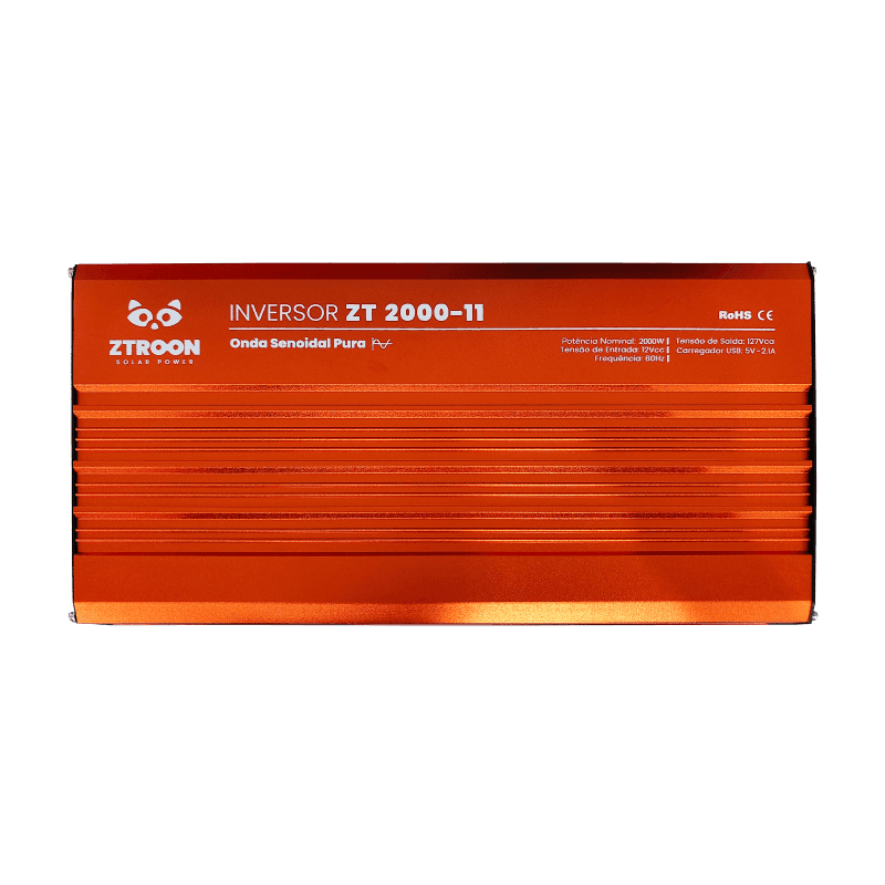 Inversor Off Grid Senoidal ZTROON ZT2000-12 – 2000W – 12/220V