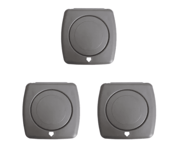 3 Porta Copos Automotivos (cinza)