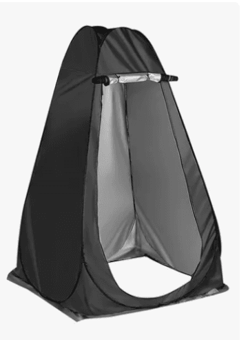 Tenda Pop Up Automatica Portatil Banheiro Camping Preta