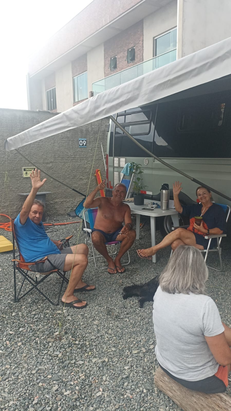 Camping Familiar Praia do ERVINO em São Francisco do Sul SC.