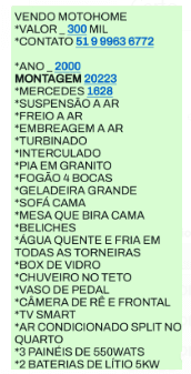 Vende Motorhome em estado perfeito