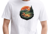Camisetas Coleção Paisagem + Brinde