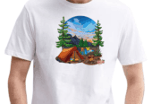Camisetas Coleção Paisagem + Brinde
