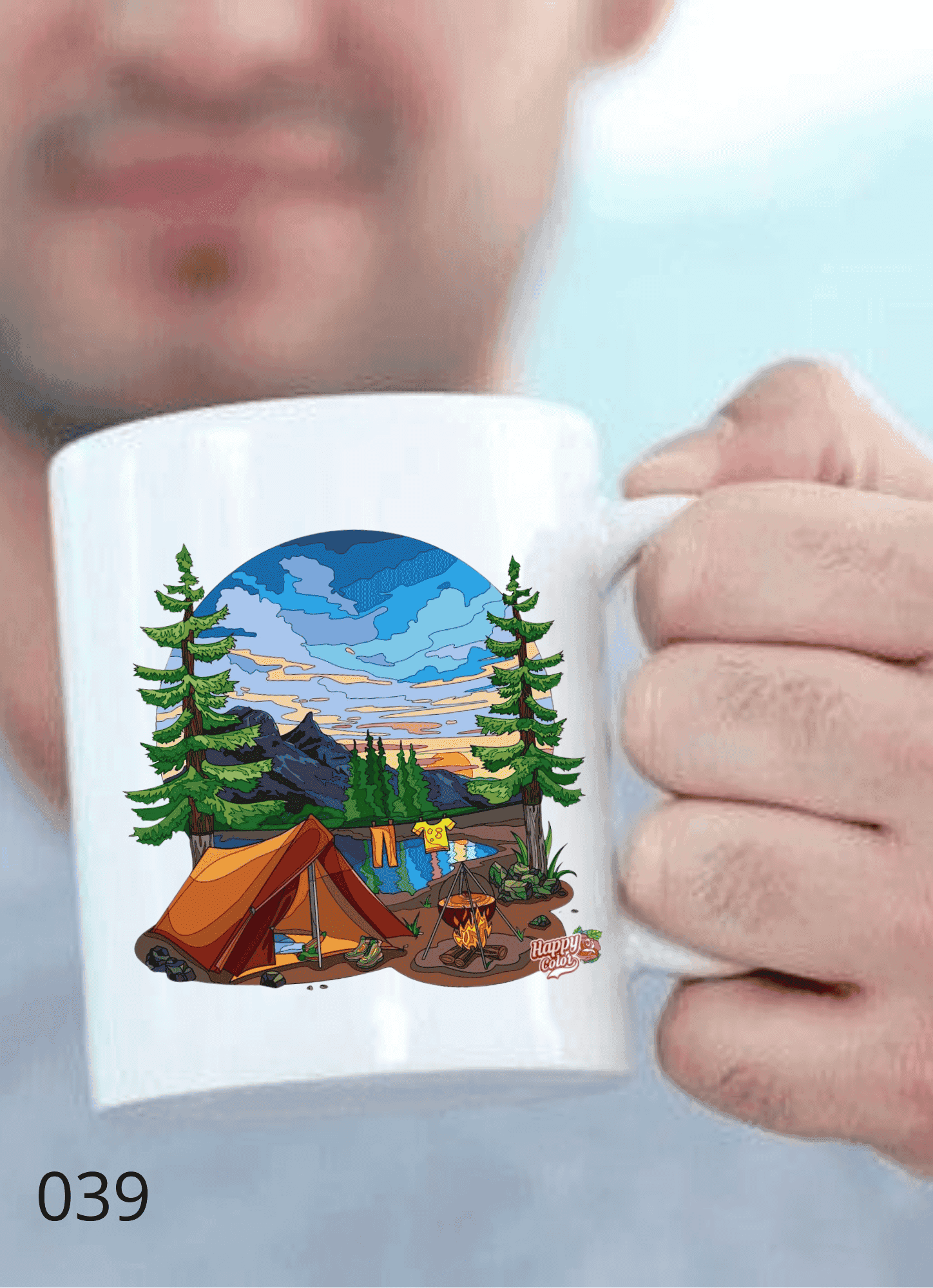 Canecas Coleção Paisagem + Brinde