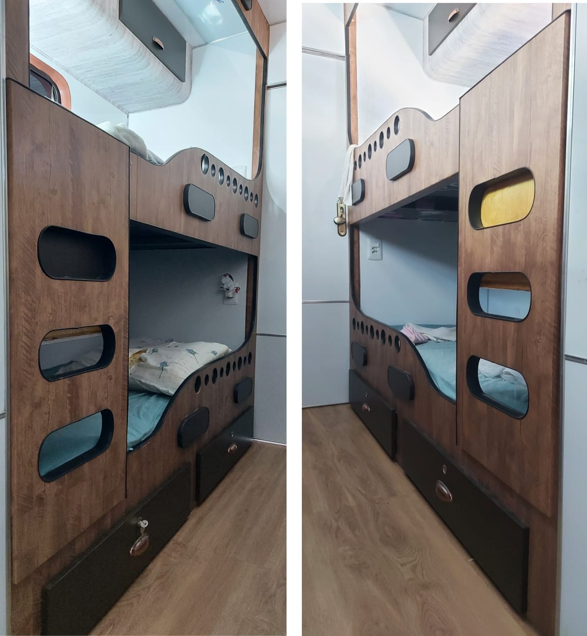 Motorhome MB 17330 a venda, QUARTO DE CASAL COM SUITE