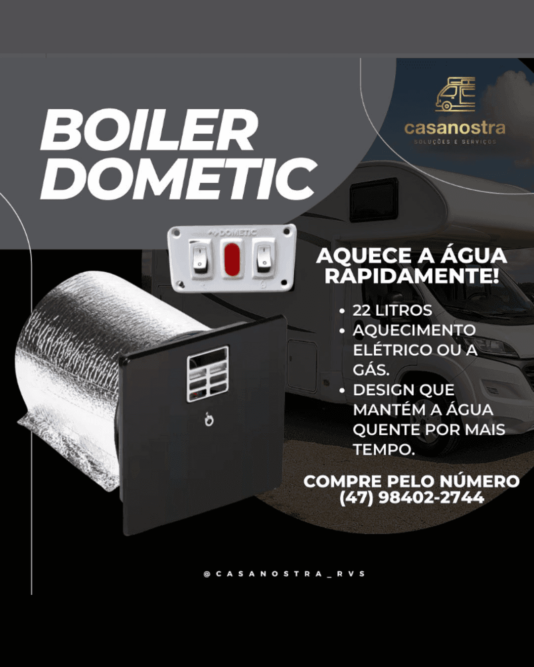 BOILER DOMETIC