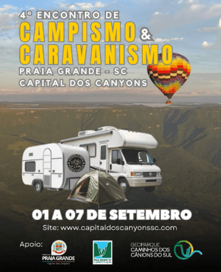 4° Encontro de Campismo e Caravanismo de Praia Grande SC