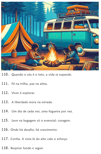 365 Motivos para você acampar e ser feliz!