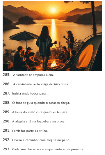 365 Motivos para você acampar e ser feliz!