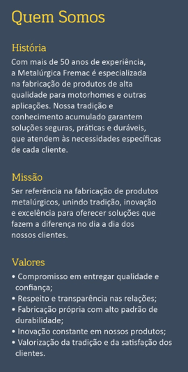 Kit Pé de Mesa Central Fremac