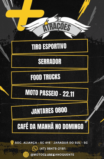 25 ANOS DE ESTRADA – MOTO CLUBE CANO QUENTE