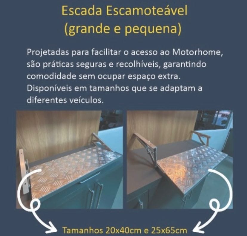 Escada Escamoteável Reforçada Fremac
