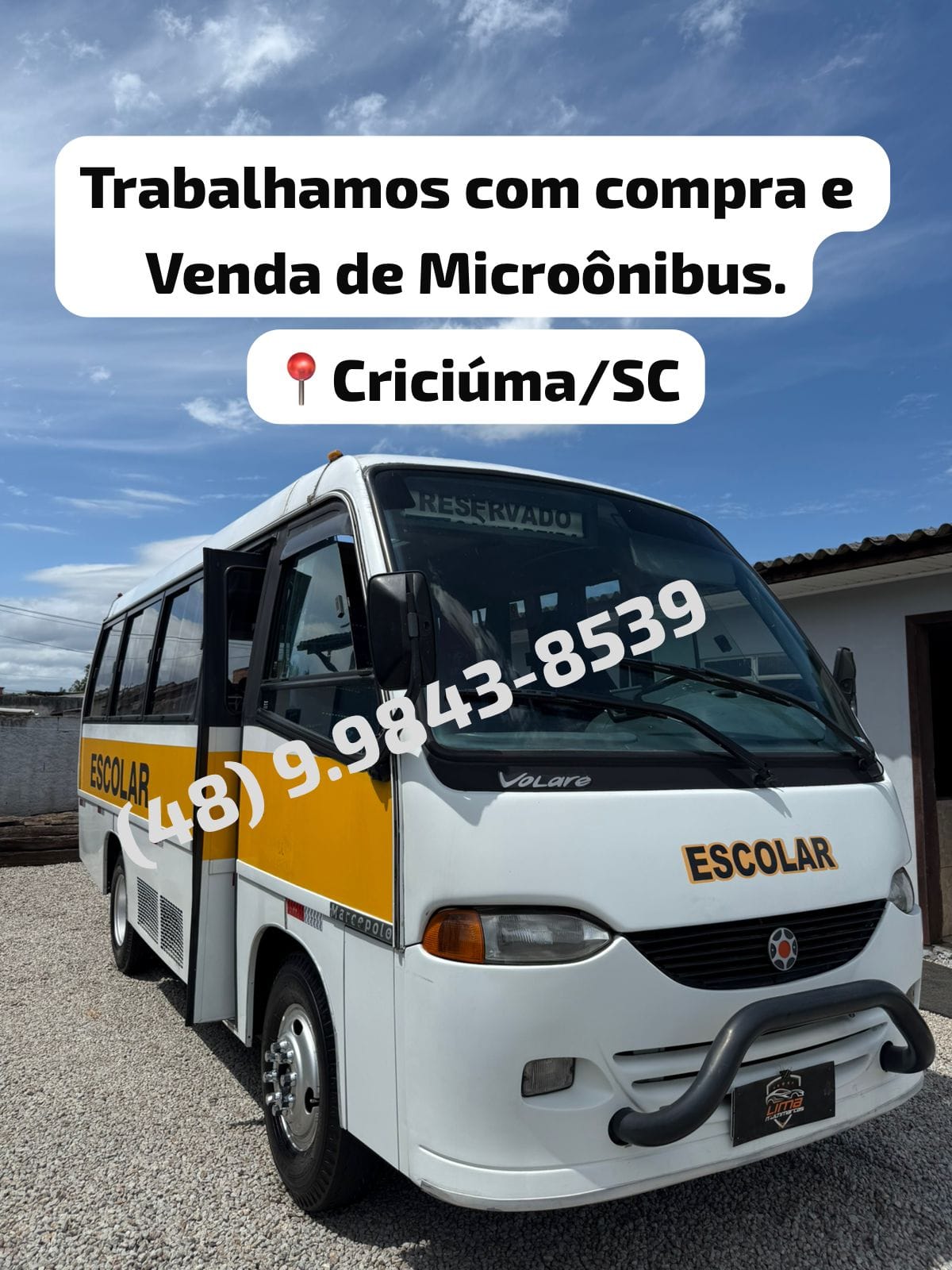 Volare A6 2000 – Dirige com “Categoria B”, após transformada em motorhome.