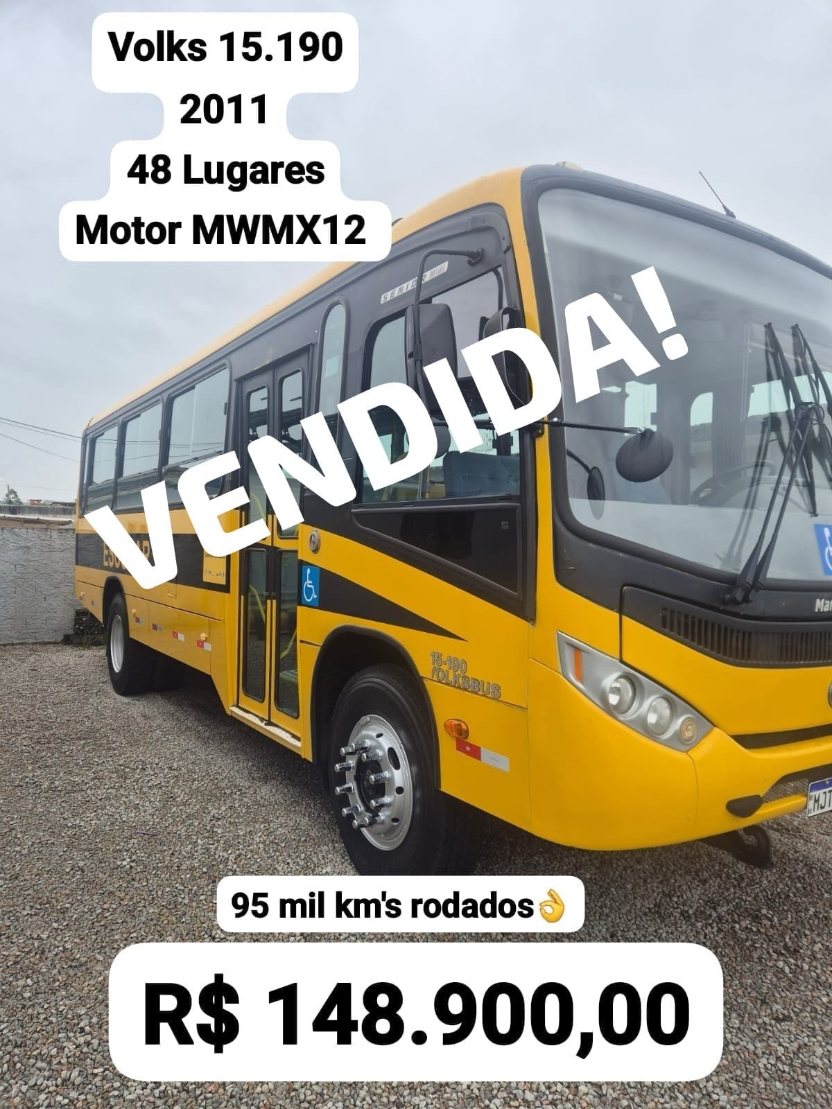 Volks 15.190 2011 Motor MWMX12 48 LUGARES