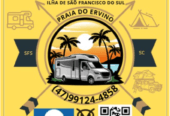 Camping Familiar Praia do ERVINO em São Francisco do Sul SC.