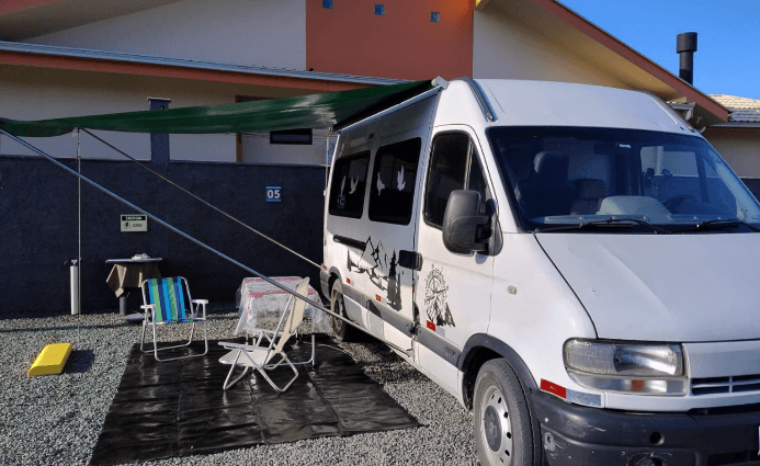 Camping Familiar Praia do ERVINO em São Francisco do Sul SC.