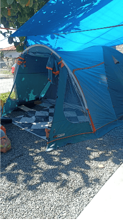 Camping Familiar Praia do ERVINO em São Francisco do Sul SC.