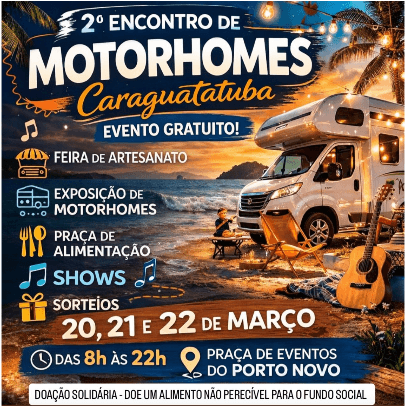 2° Encontro de Motorhome de Caraguatatuba