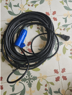 Cabo de energia 10mm conexão para motorhome